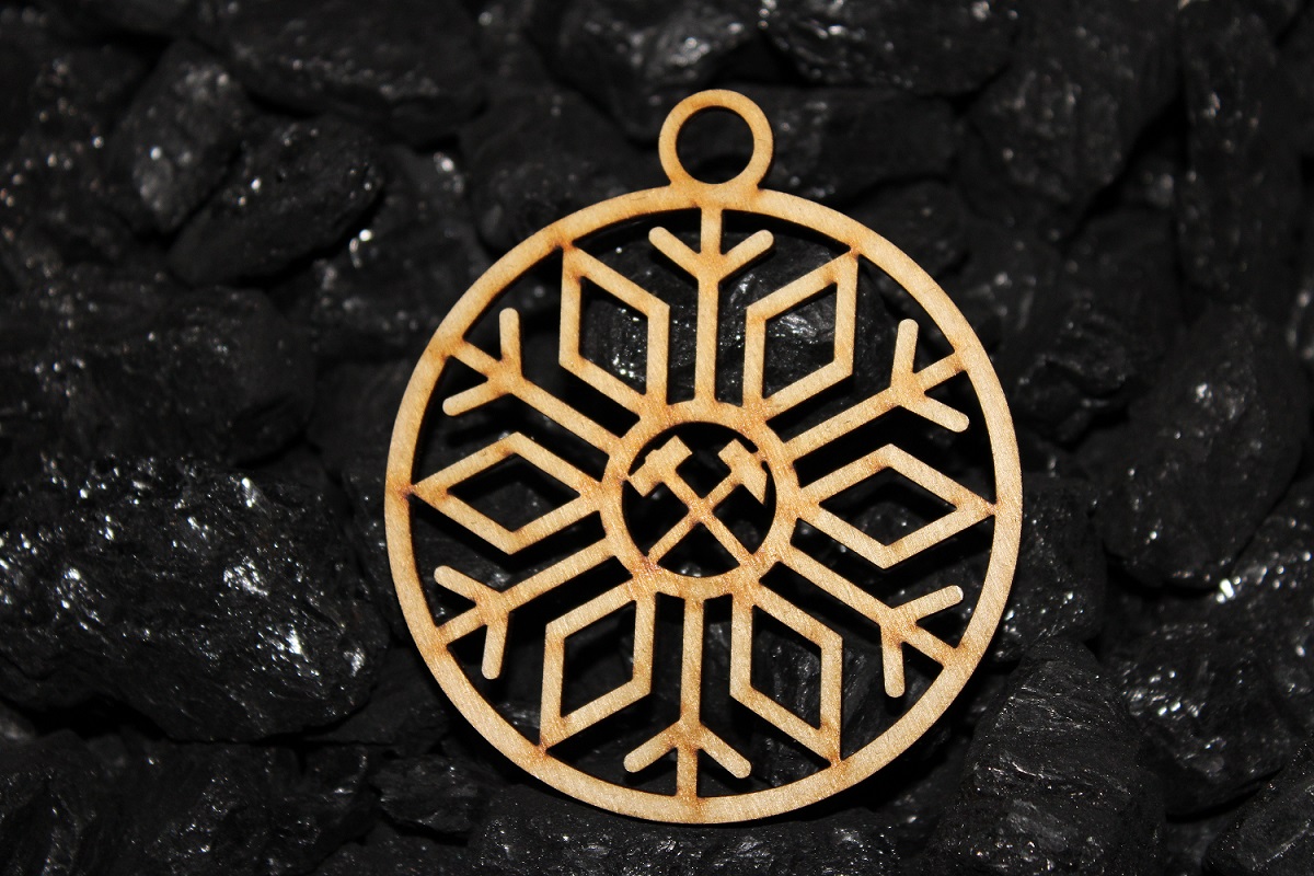Weihnachtsbaumschmuck Schneeflocke