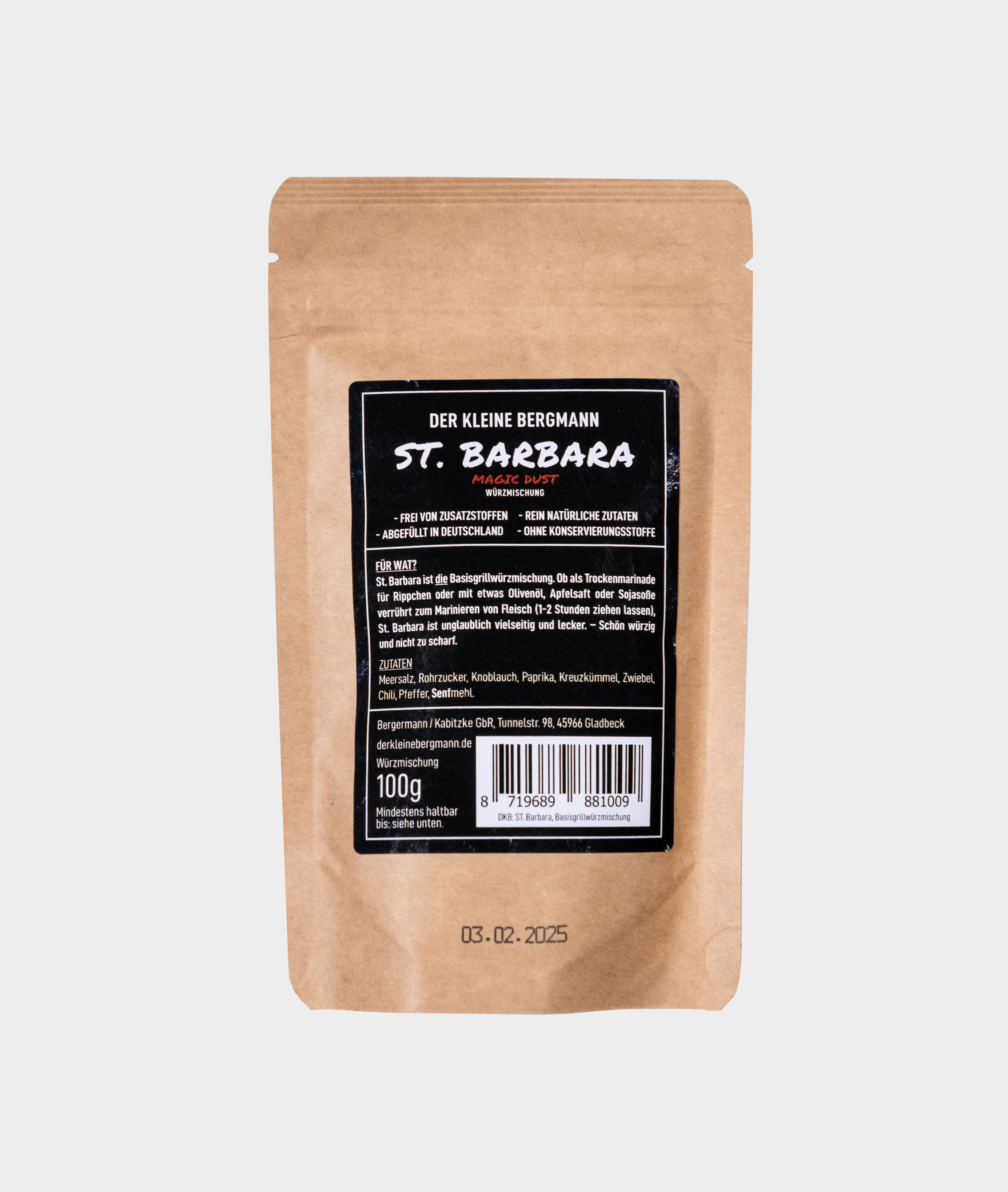 Der kleine Bergmann - St. Barbara Magic Dust