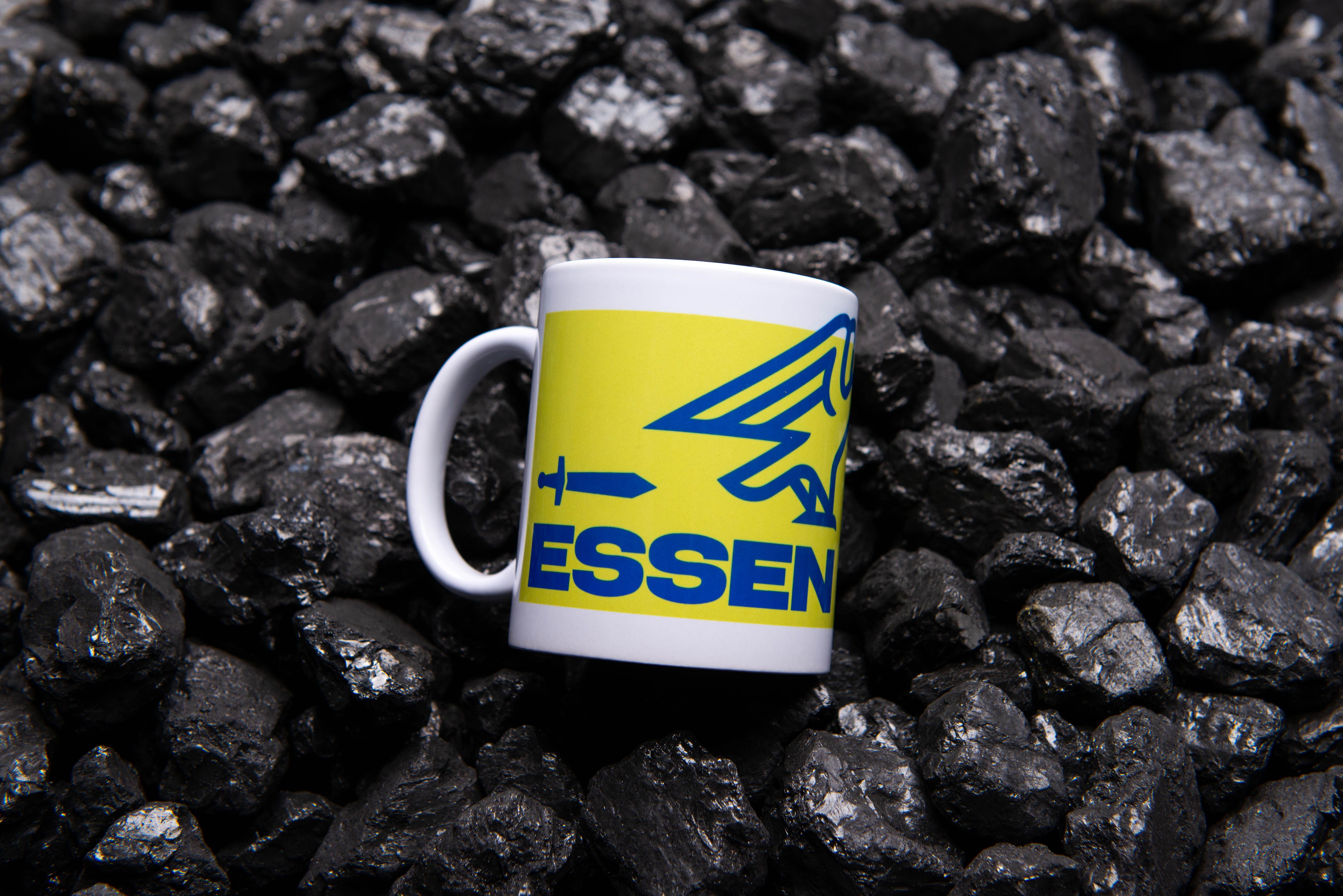 Pottplakat Tasse Essen