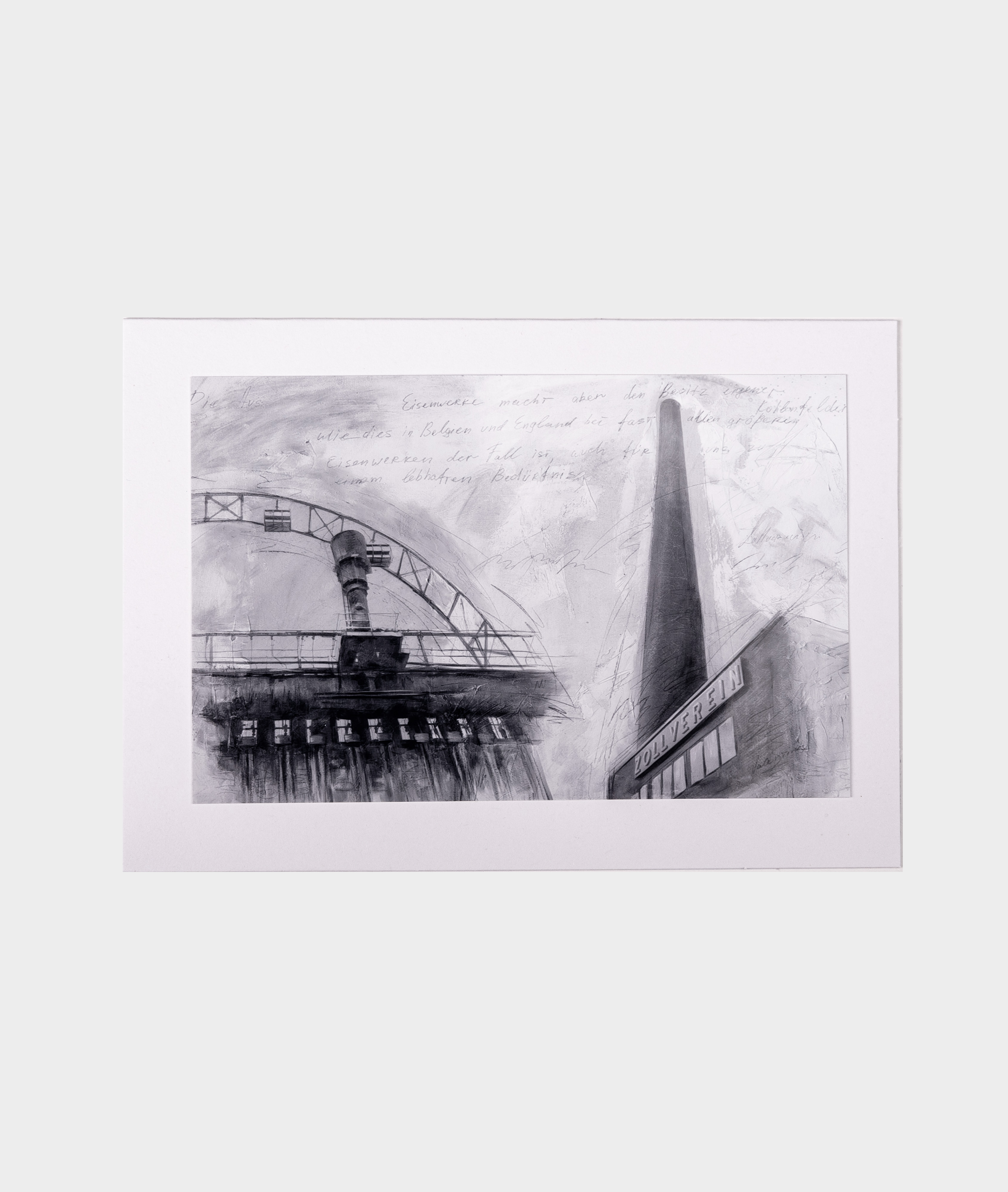Klappkarte Kunst Ruhrgebiet